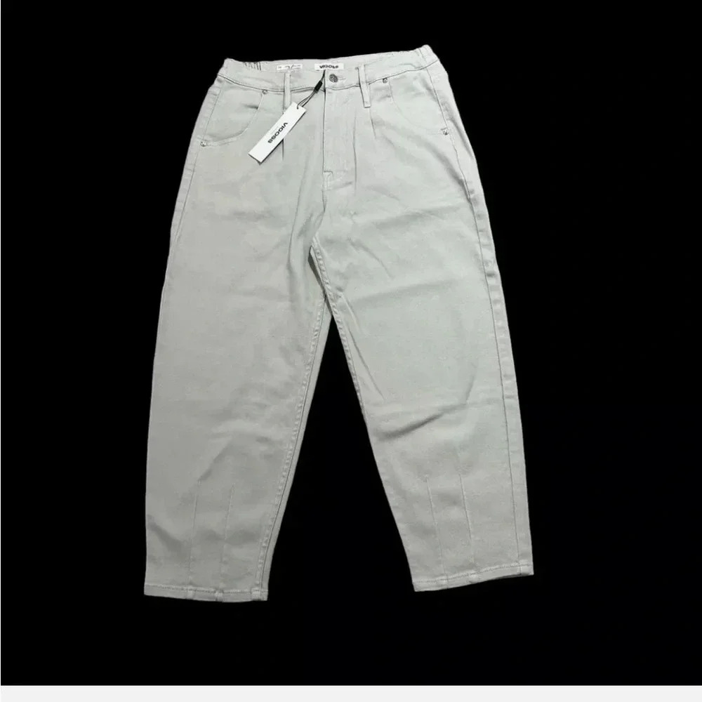 Vigoss Axl Balloon Leg Jeans Size 28 New with Tags Green